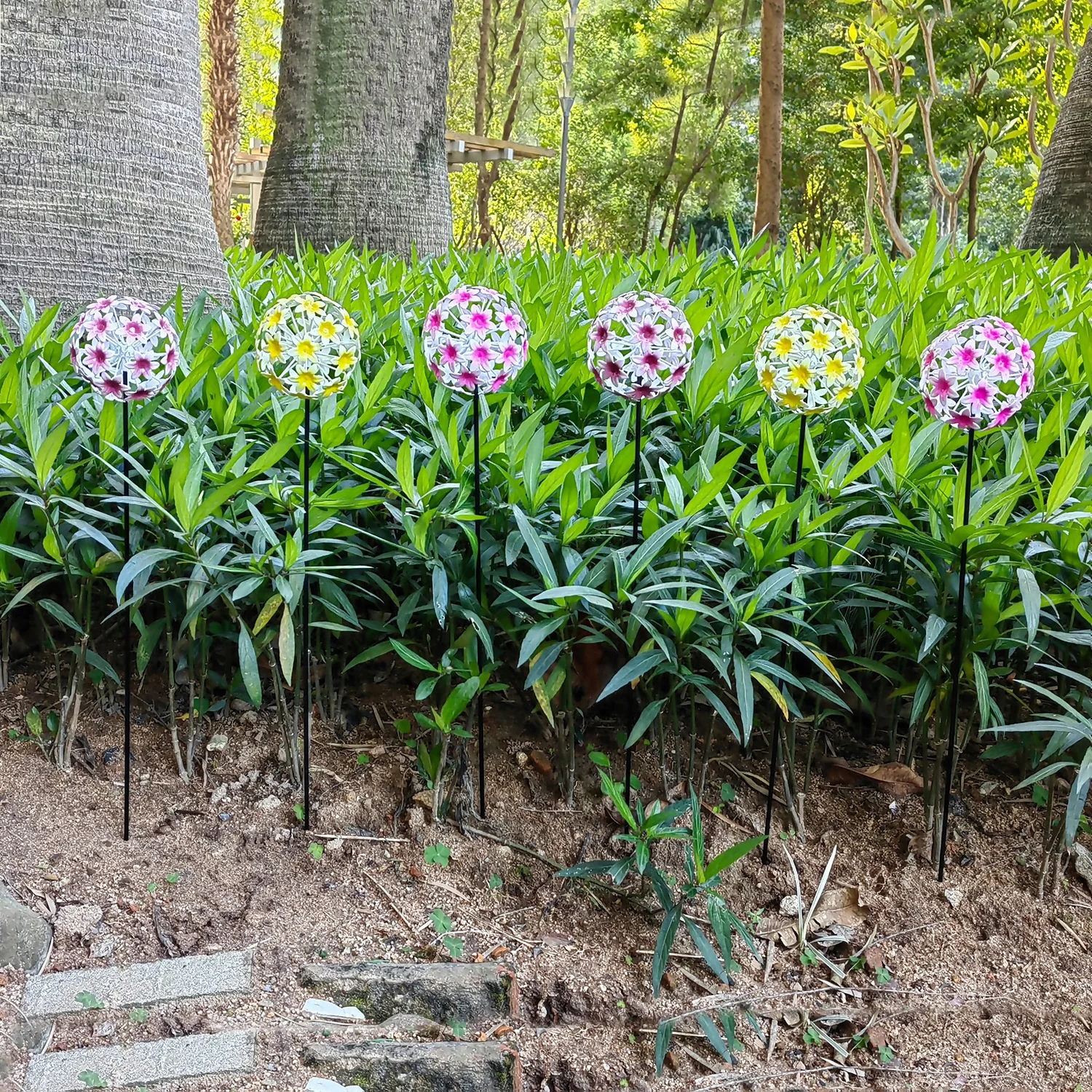 Homebase Flower Stake Ornament - 60cm Mixed - Image 2