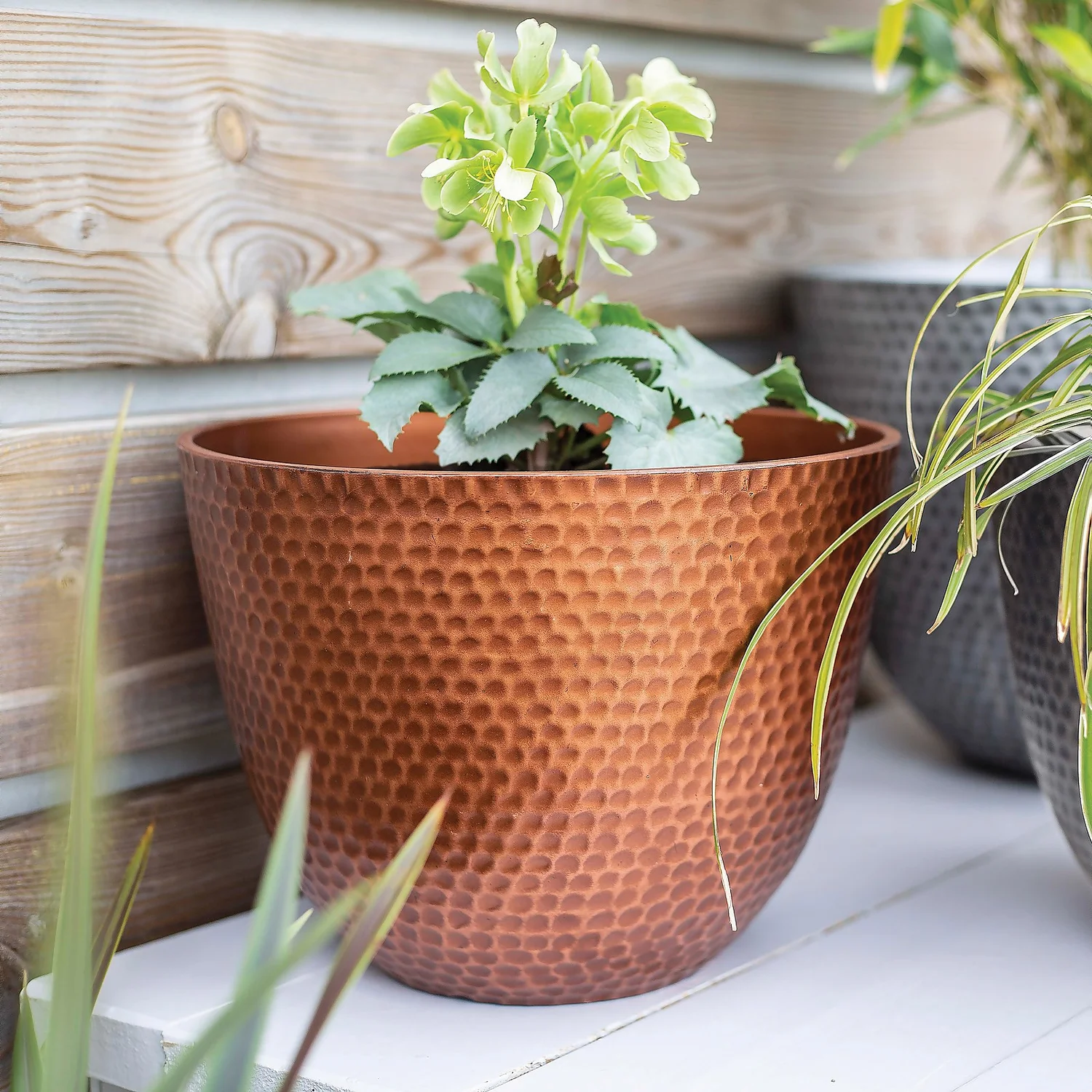 Suva Hammered Pot Copper - 31cm - Image 3