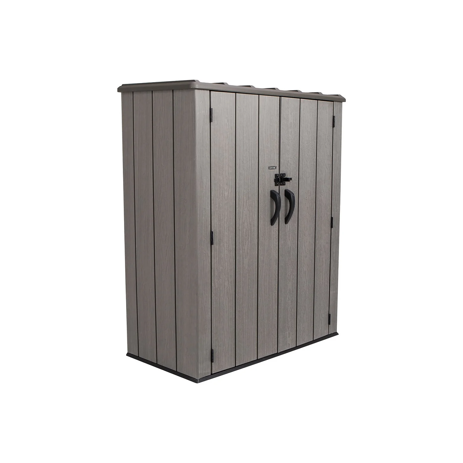 LIFETIME 1500L Vertical Storage Shed - Rough-Cut Brown